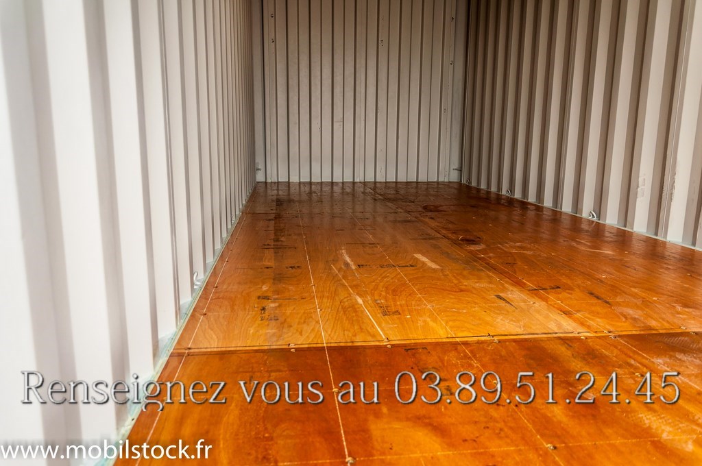 20' premier voyage  plancher bois