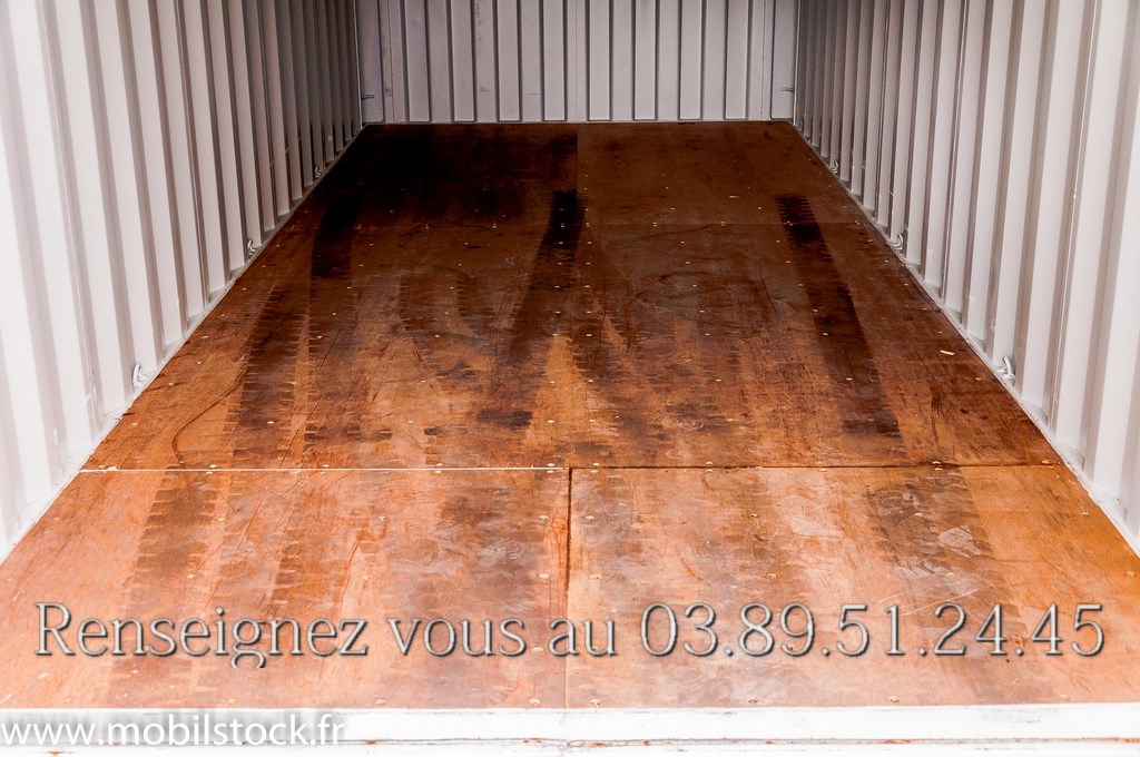 plancher bois de conteneur premier voyage