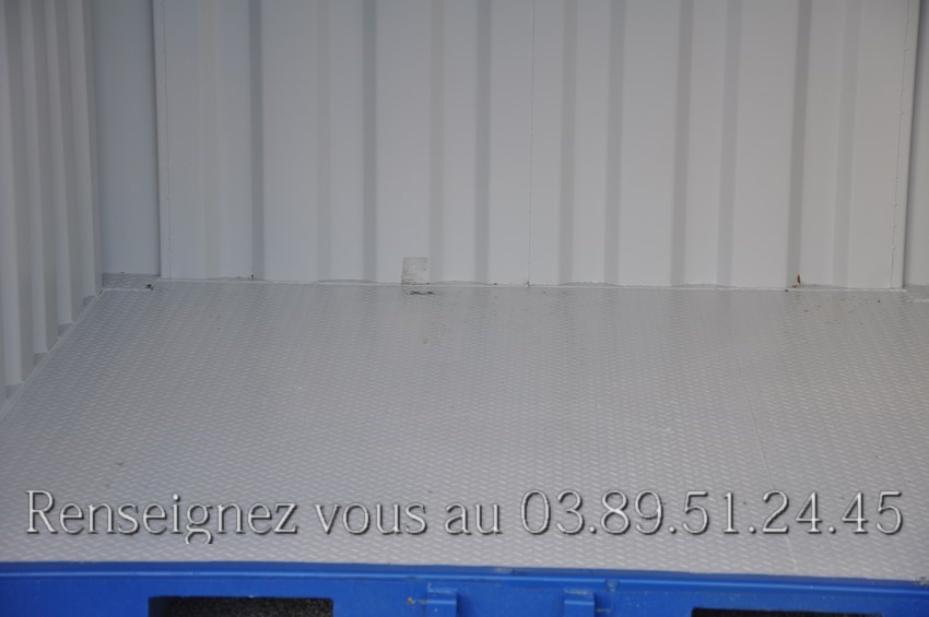 Conteneur plancher acier