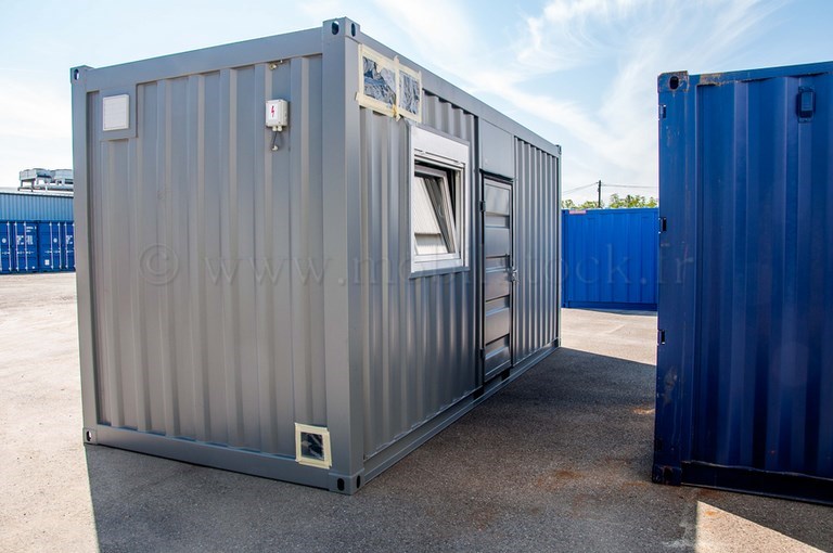 Conteneur 20' high cube portes coulissantes