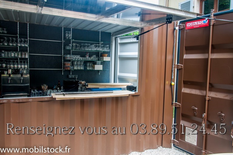 Conteneur café bar