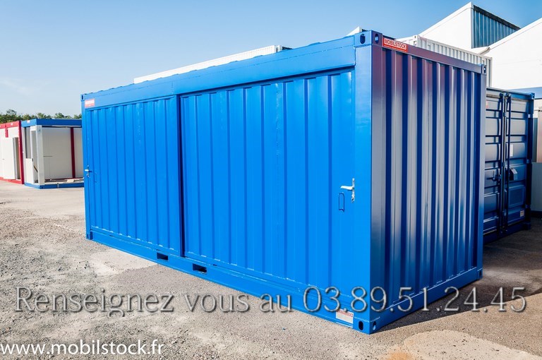 Conteneur 20' portes coulissantes