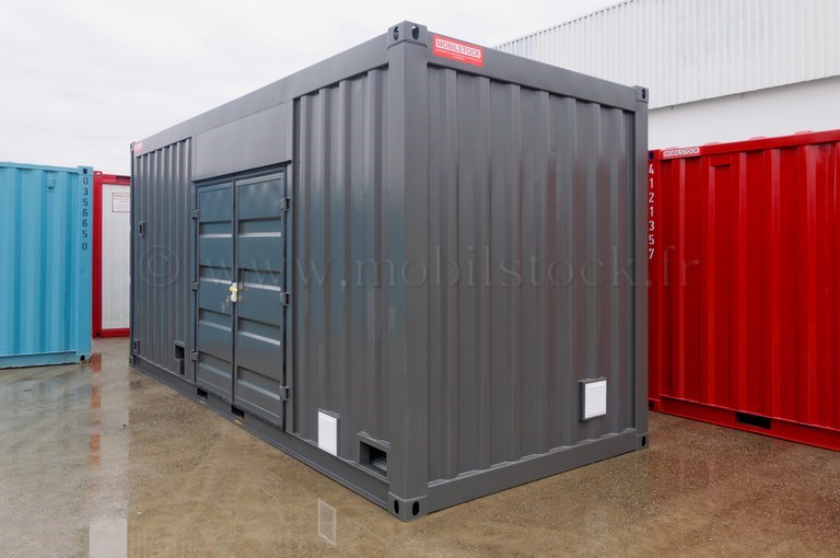 Conteneur 20' high cube 2 portes