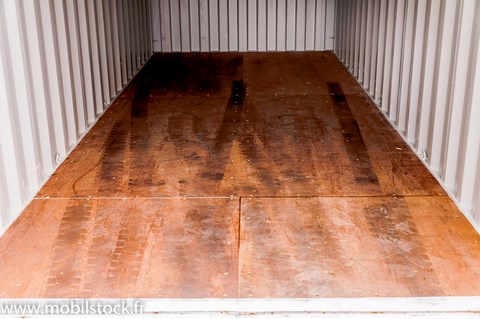 plancher bois de conteneur premier voyage